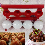 Boulettes de viande maison, boulettes de poisson, boulettes de viande farcies, ustensiles de cuisine, ABS rouge