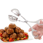 Presse-boulettes en acier inoxydable, pince à boulettes farcies, outil DIY pour boulettes de poisson, acier inoxydable