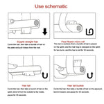 Lisseur sans fil Mini USB rechargeable, fer à friser double usage