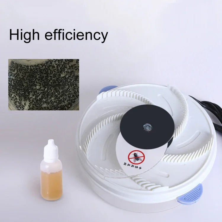 Chasseur de mouches électronique automatique, protection de l'environnement, tue-mouches, chasseur de mouches automatique blanc