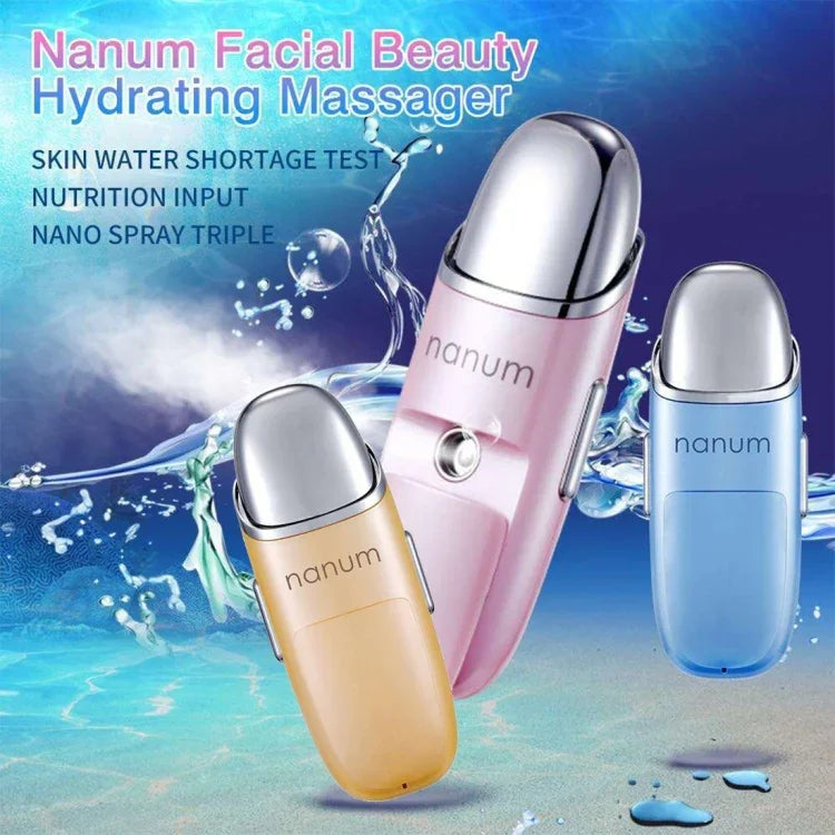Nanum Appareil de Beauté Facial Hydratant Mini Vaporisateur d'Eau pour Soin de la Peau / Brumisateur Automatique d'Alcool