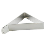 10 pinces à nappe en acier inoxydable, support de serrage triangulaire réglable, 10 pièces
