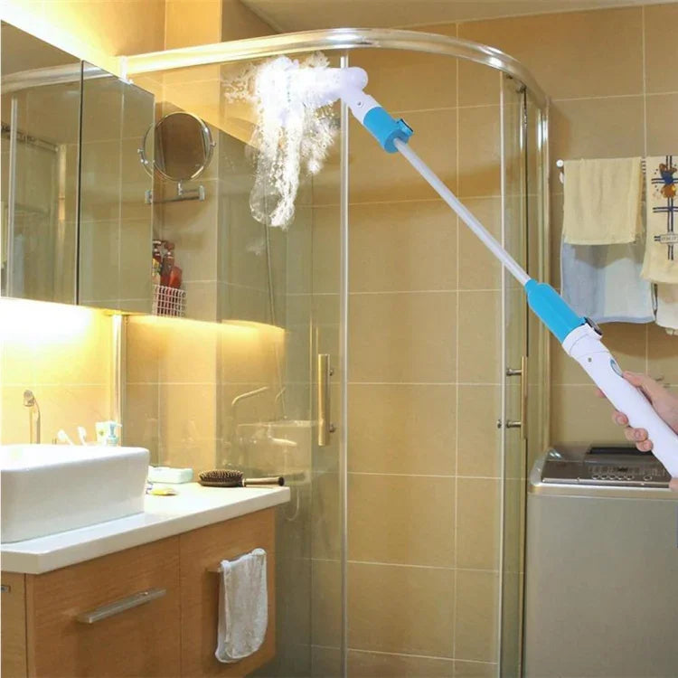 Brosse électrique sans fil multifonction pour baignoire et carrelage, ensemble de brosses rotatives pour nettoyage de salle de bain sol et mur, prise AU, prise AU