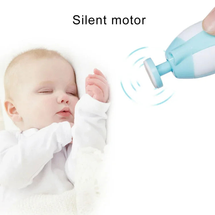 Kit d'outils de manucure coupe-ongles électrique 6 en 1 pour bébé