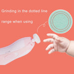 Kit d'outils de manucure coupe-ongles électrique 6 en 1 pour bébé
