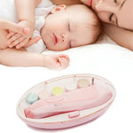 Kit d'outils de manucure coupe-ongles électrique 6 en 1 pour bébé