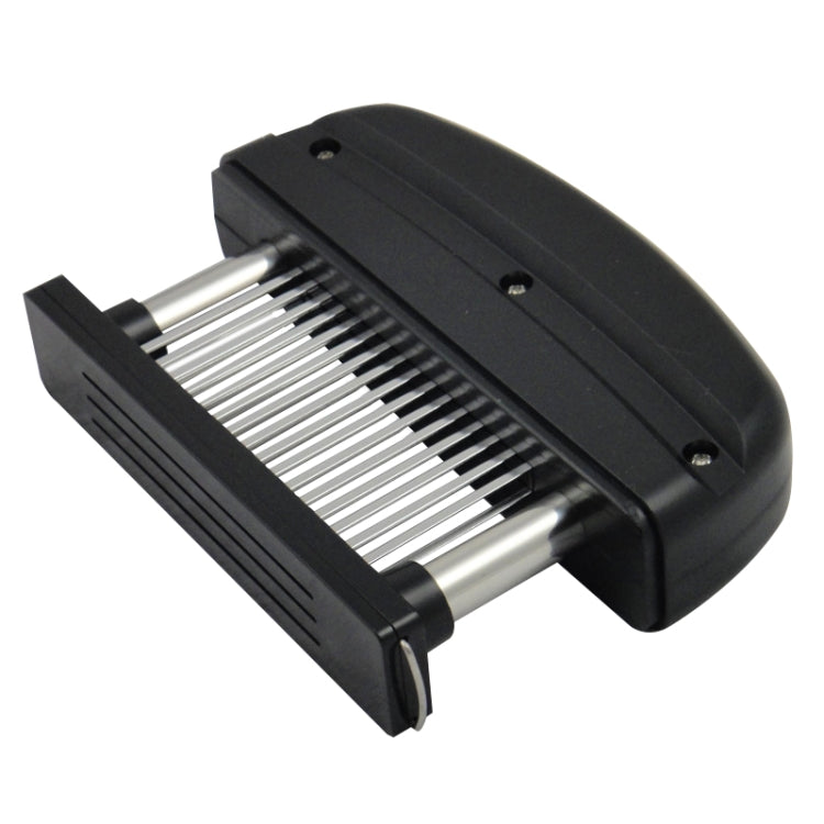Attendrisseur à viande 48 aiguilles ultra fines en acier inoxydable pour poulet, steak, bœuf, porc, poisson, 15x11.3x3.5cm