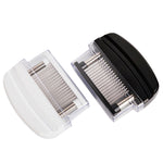 Attendrisseur à viande 48 aiguilles ultra fines en acier inoxydable pour poulet, steak, bœuf, porc, poisson, 15x11.3x3.5cm