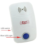Répulseur électronique ultrasonique anti-moustiques et rats avec lumière LED, prise UK, AC90V-250V, prise UK