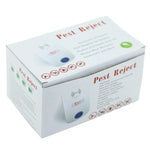 Répulseur électronique ultrasonique anti-moustiques et rats avec lumière LED, prise UK, AC90V-250V, prise UK