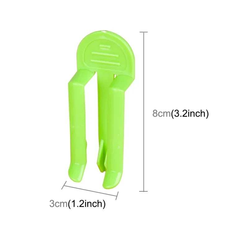 10pcs Clips universels pour sacs poubelle Fixation de corbeille à déchets Pince pour poubelle Clip antidérapant pour sac poubelle, Livraison couleur aléatoire, Pince pour poubelle