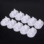 100 PCS Couvercles de Protection de Prise Électrique Bébé 2 Trous pour Prises US, 100 PCS Prises US 2 Trous