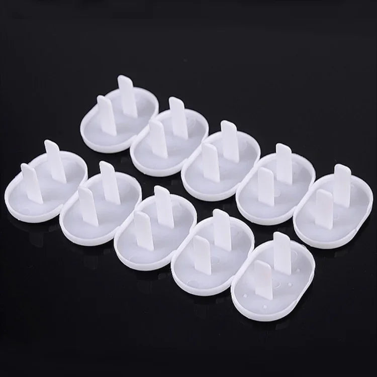 100 PCS Couvercles de Protection de Prise Électrique Bébé 2 Trous pour Prises US, 100 PCS Prises US 2 Trous