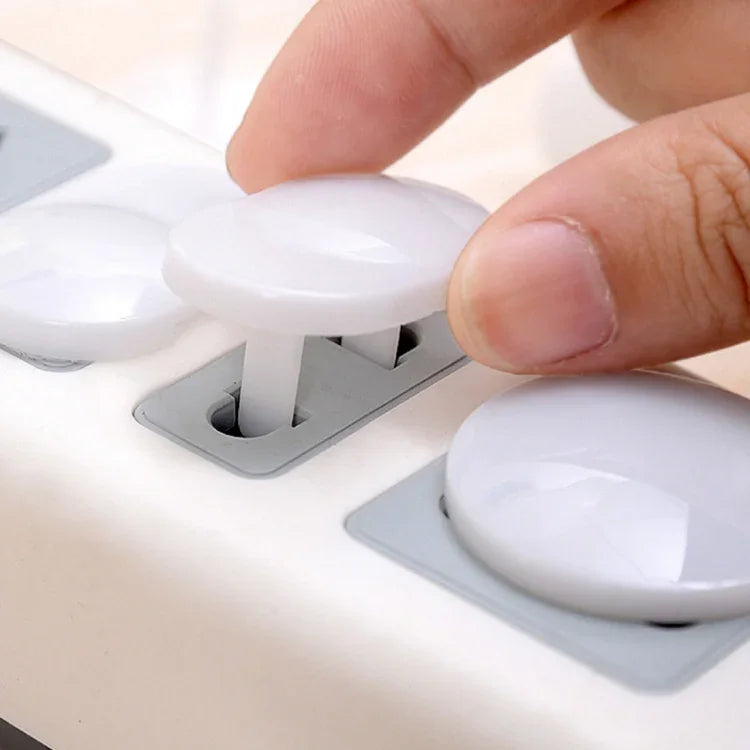 100 PCS Couvercles de Protection de Prise Électrique Bébé 2 Trous pour Prises US, 100 PCS Prises US 2 Trous