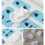 100 PCS Couvercles de Protection de Prise Électrique Bébé 2 Trous pour Prises US, 100 PCS Prises US 2 Trous