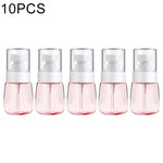 10 atomiseurs de parfum portables rechargeables en plastique à brume fine, transparents, vides, de 30 ml, 30 ml