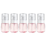 10 atomiseurs de parfum portables rechargeables en plastique à brume fine, transparents, vides, de 30 ml, 30 ml
