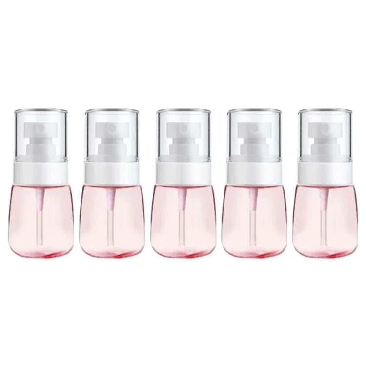 10 atomiseurs de parfum portables rechargeables en plastique à brume fine, transparents, vides, de 30 ml, 30 ml