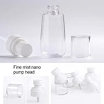 10 atomiseurs de parfum portables rechargeables en plastique à brume fine, transparents, vides, de 30 ml, 30 ml