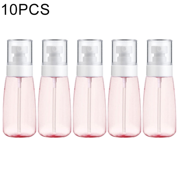 10 vaporisateurs portables rechargeables en plastique transparent pour parfum, atomiseurs vides, 60 ml, 60 ml