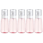 10 vaporisateurs portables rechargeables en plastique transparent pour parfum, atomiseurs vides, 60 ml, 60 ml