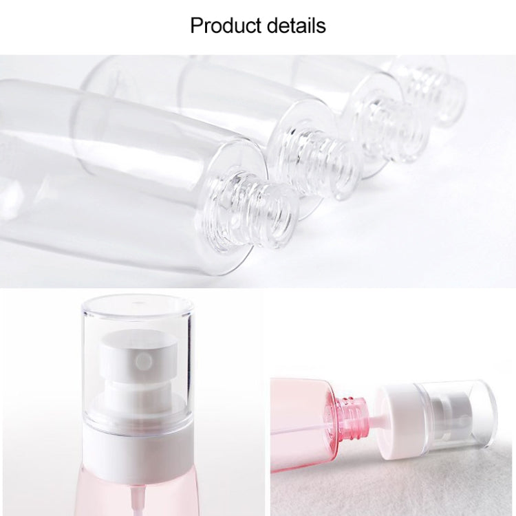 10 vaporisateurs portables rechargeables en plastique transparent pour parfum, atomiseurs vides, 60 ml, 60 ml
