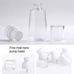 10 vaporisateurs portables rechargeables en plastique transparent pour parfum, atomiseurs vides, 60 ml, 60 ml