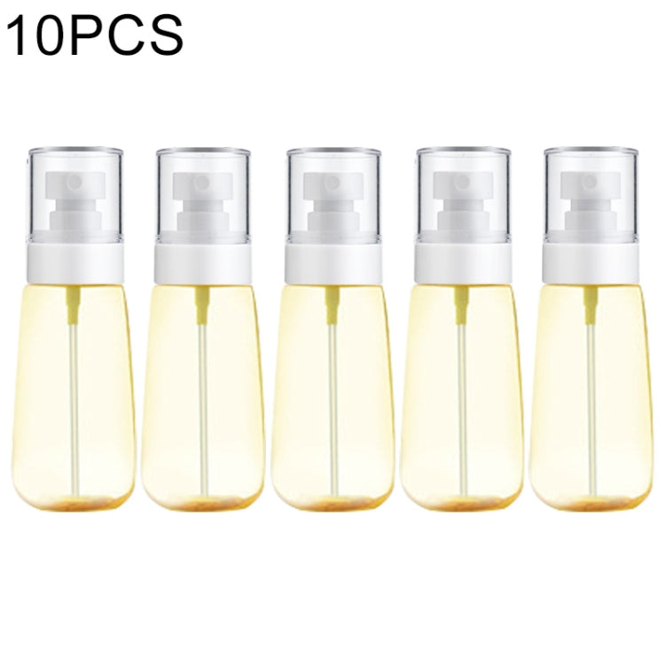 10 vaporisateurs portables rechargeables en plastique transparent pour parfum, atomiseurs vides, 60 ml, 60 ml