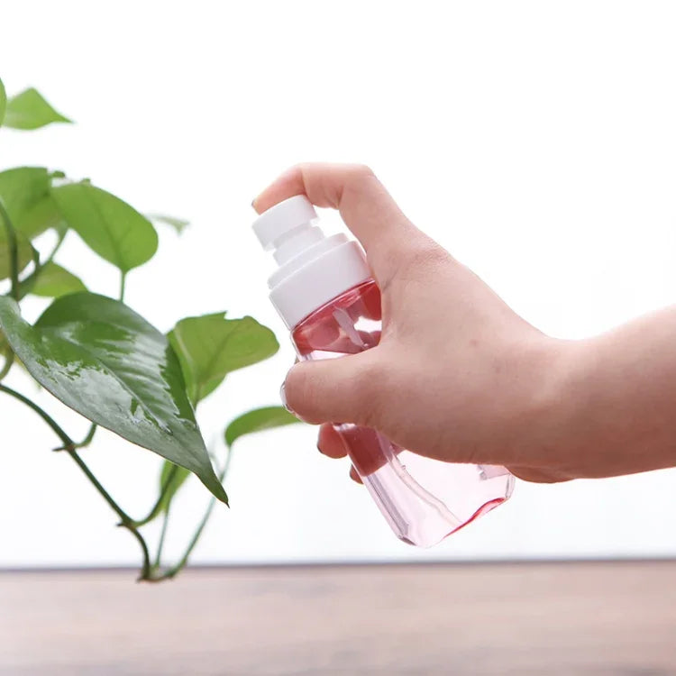 10 flacons pulvérisateurs de parfum portables rechargeables en plastique à brume fine, transparents, vides, 80 ml, 80 ml