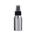 Bouteille en aluminium avec atomiseurs rechargeables en verre pour brouillard fin, 50 ml, 50 ml