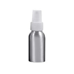 Bouteille en aluminium avec atomiseurs rechargeables en verre pour brouillard fin, 50 ml, 50 ml
