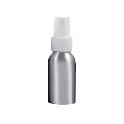 Bouteille en aluminium avec atomiseurs rechargeables en verre pour brouillard fin, 50 ml, 50 ml
