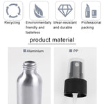 Refillable Glass Fine Mist Atomizers Aluminum Bottle, 100ml, 100ml