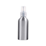Flacons vaporisateurs en verre à fine brume rechargeables en aluminium, 100 ml