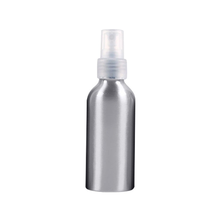 Flacons vaporisateurs en verre à fine brume rechargeables en aluminium, 100 ml