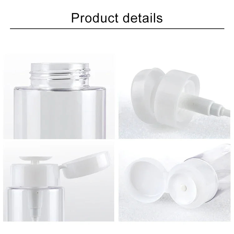 Bouteille Distributrice de Pompe à Pression pour Liquide, Bouteille en Plastique Vide, 150 ml, 150 ml
