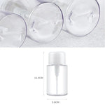 Bouteille Distributrice de Pompe à Pression pour Liquide, Bouteille en Plastique Vide, 150 ml, 150 ml