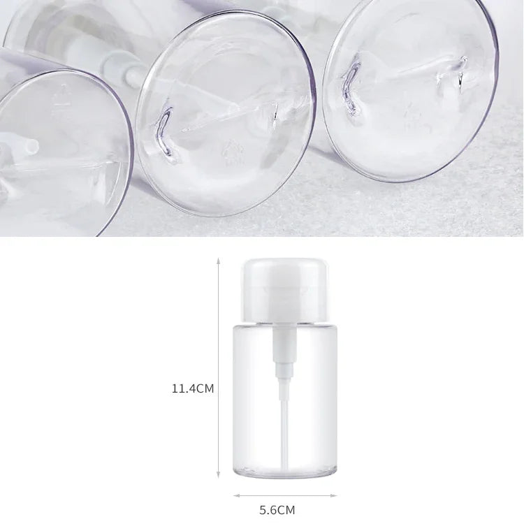 Bouteille Distributrice de Pompe à Pression pour Liquide, Bouteille en Plastique Vide, 150 ml, 150 ml
