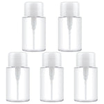 Flacon vide en plastique avec pompe distributrice Push Down pour liquides, 200 ml, 200 ml