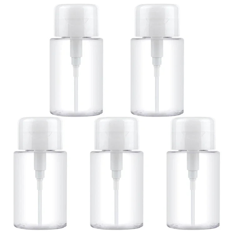 Flacon vide en plastique avec pompe distributrice Push Down pour liquides, 200 ml, 200 ml