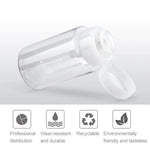Flacon vide en plastique avec pompe distributrice Push Down pour liquides, 200 ml, 200 ml