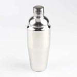 Ensemble de 14 outils de bar en acier inoxydable avec support en bambou, capacité : 750 ml, 750 ml, bambou
