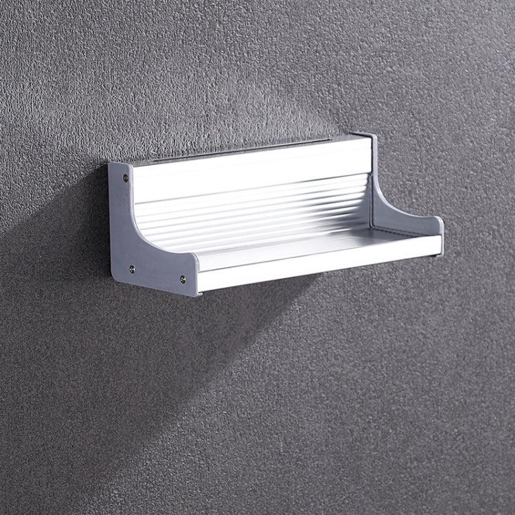 Support de rangement pour condiments en aluminium mural multifonctionnel de 30 cm, à perforation