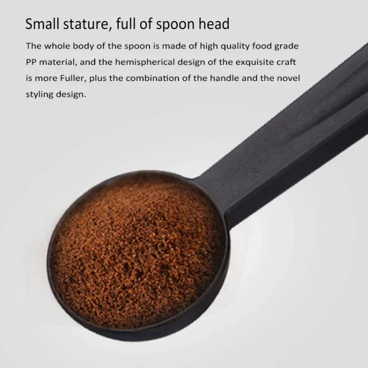 Brosse de nettoyage pour machine à café avec cuillère doseuse, outil de nettoyage pour machine à café