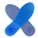 1 Paire de Semelles de Chaussures de Sport Souples en Daim Amortissantes Nid d'Abeille, Coussinets Entiers, Taille: L / 41-46