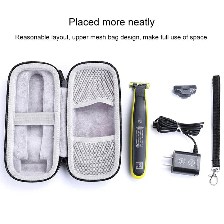 Sac de rangement antichoc portable en EVA avec corde pour Philips OneBlade, pour Philips OneBlade