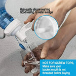 Robinet distributeur pour bouteille d'eau PP de 55 mm avec couvercle anti-poussière, robinet distributeur