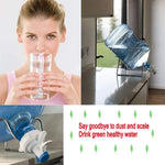 Robinet distributeur pour bouteille d'eau PP de 55 mm avec couvercle anti-poussière, robinet distributeur