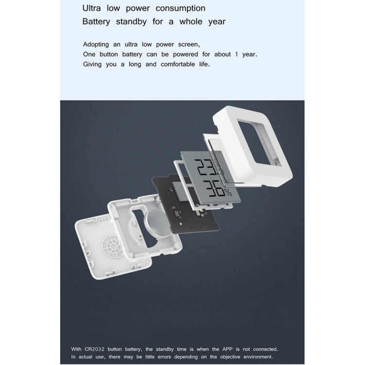 Thermomètre Bluetooth original Xiaomi Mijia de température et humidité 2