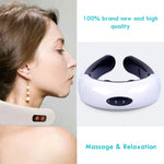Masseur de cou électrique à impulsions domestique intelligent, masseur corporel, alimenté par piles (piles non incluses), alimentation par piles usagées